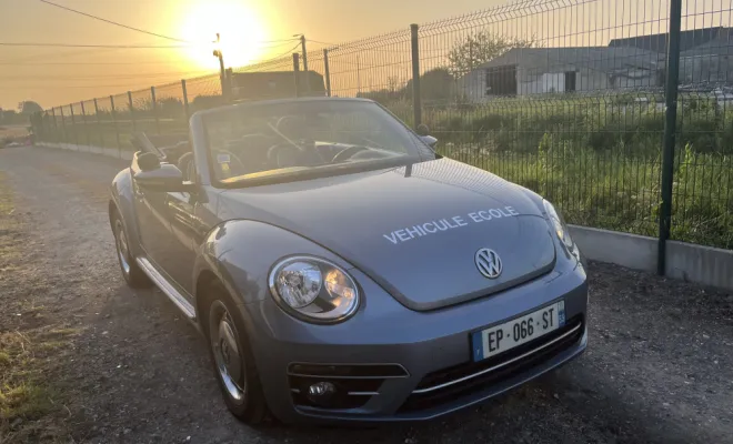 La petite vintage , toujours un plaisir de la conduire